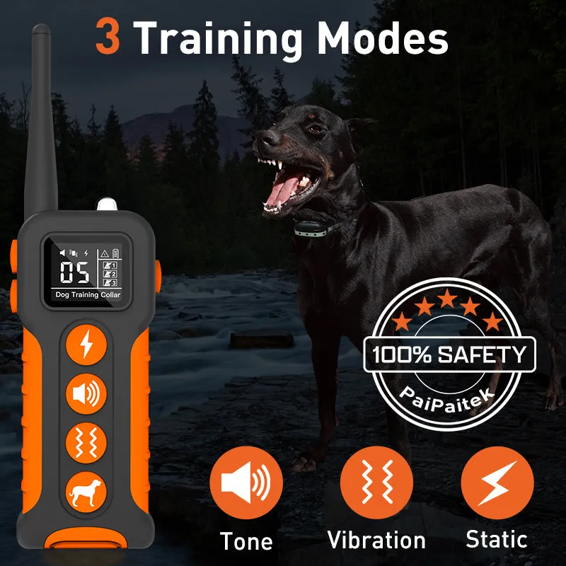 2023 New 3 dogs system remote control dog training collar with static shock PD 518