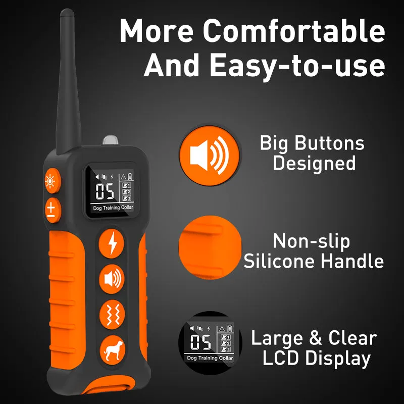 2023 New 3 dogs system remote control dog training collar with static shock PD 518