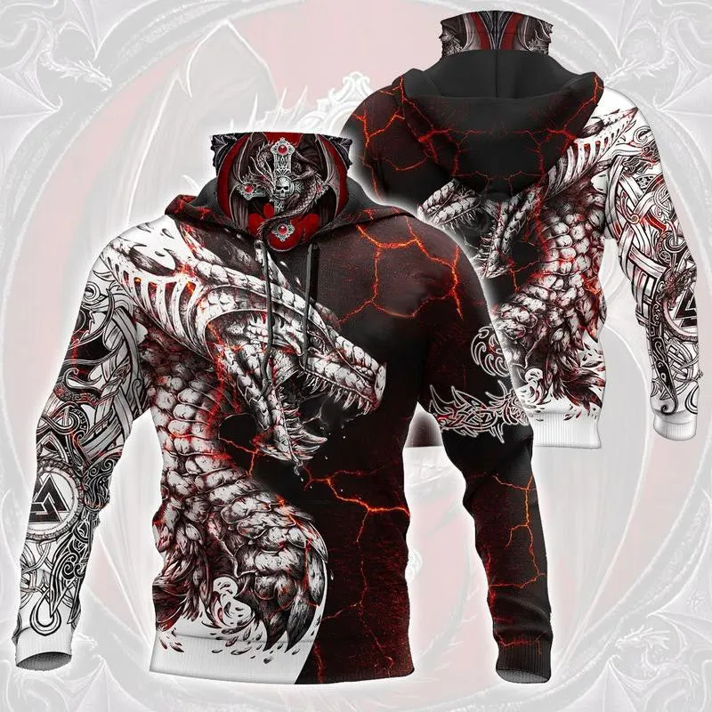 21 3D DRAGON Hoodie