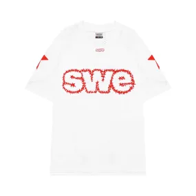 24 JERSEY TEE - WHITE