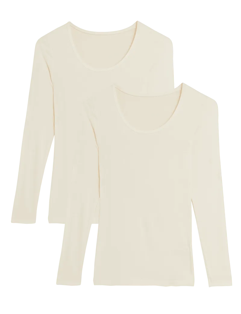 2pk Heatgen Thermal Long Sleeve Tops