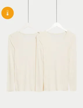 2pk Heatgen Thermal Long Sleeve Tops
