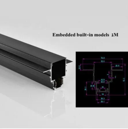 48V Magnetic LED Track Light