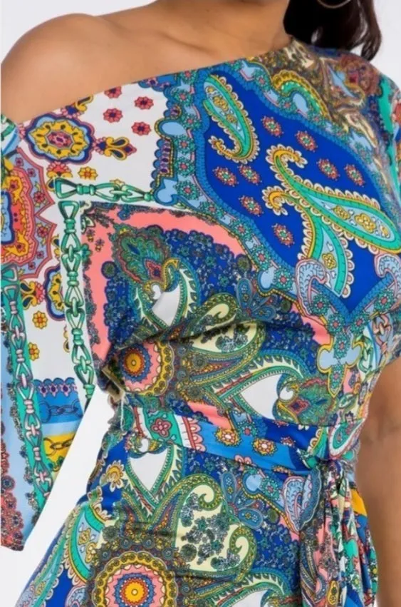 ABSTRACT JUMPSUIT