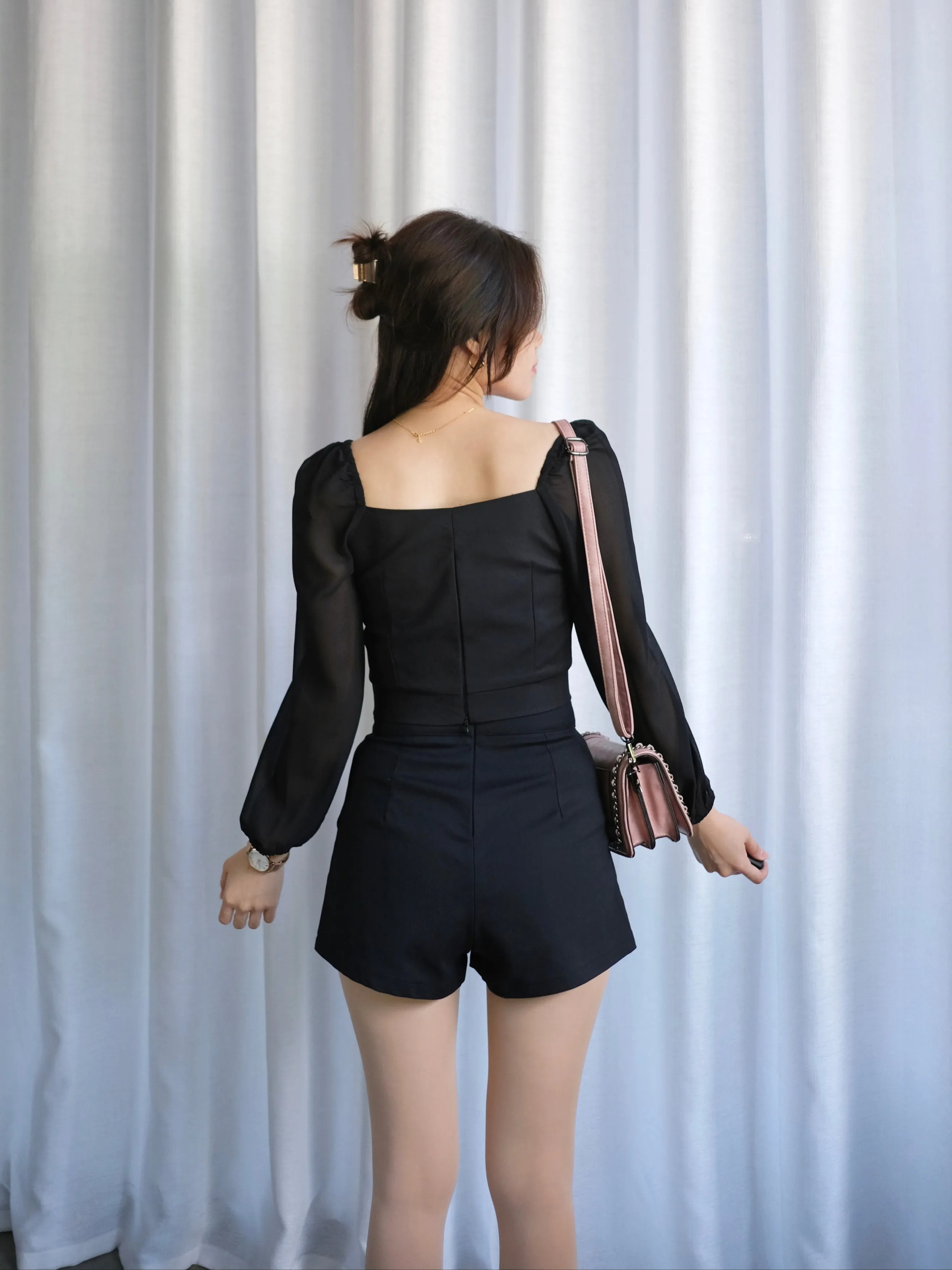 ACEWIN V-Shape High Waist Shorts (Size S-XL) 501759