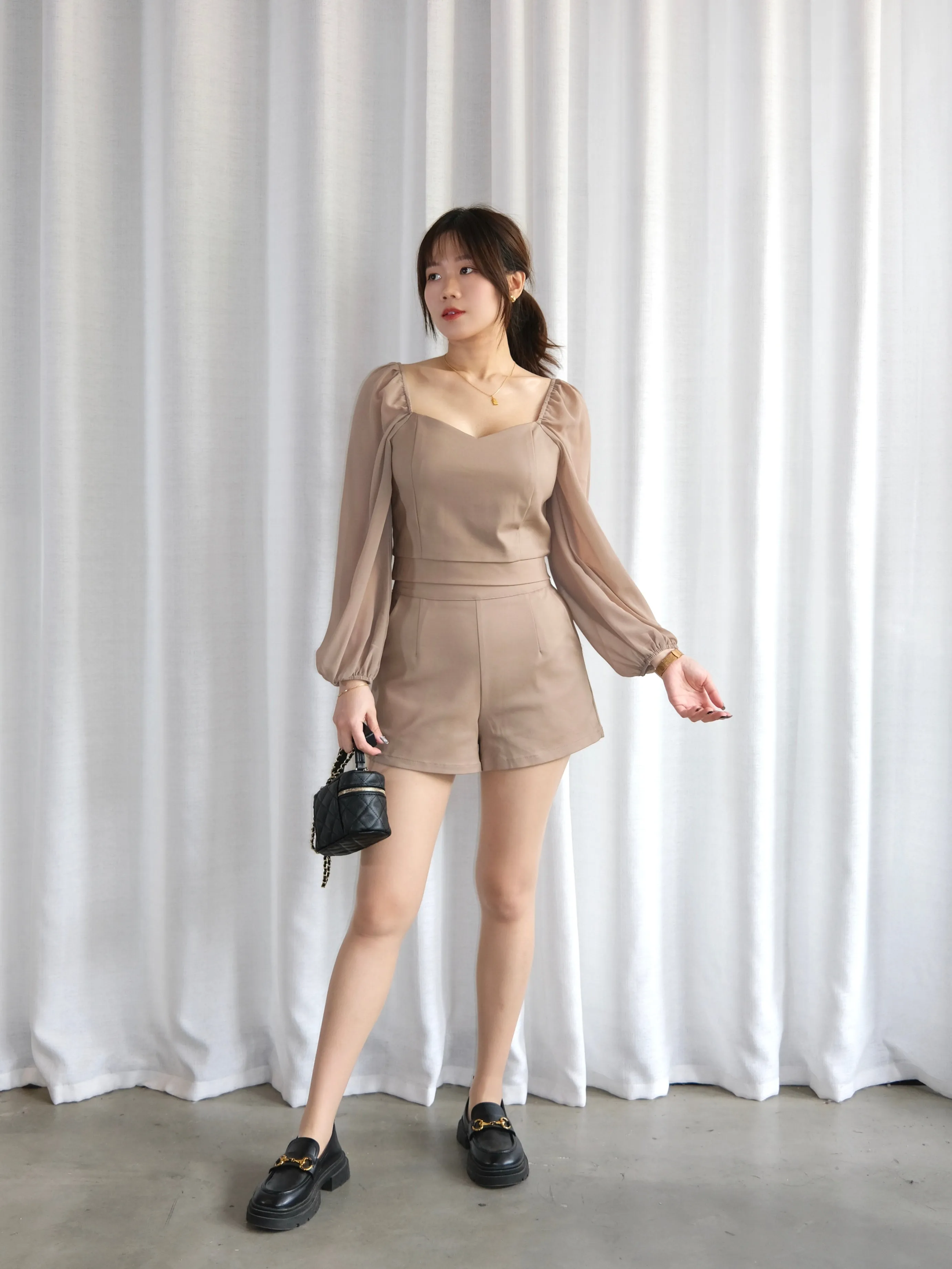 ACEWIN V-Shape High Waist Shorts (Size S-XL) 501759
