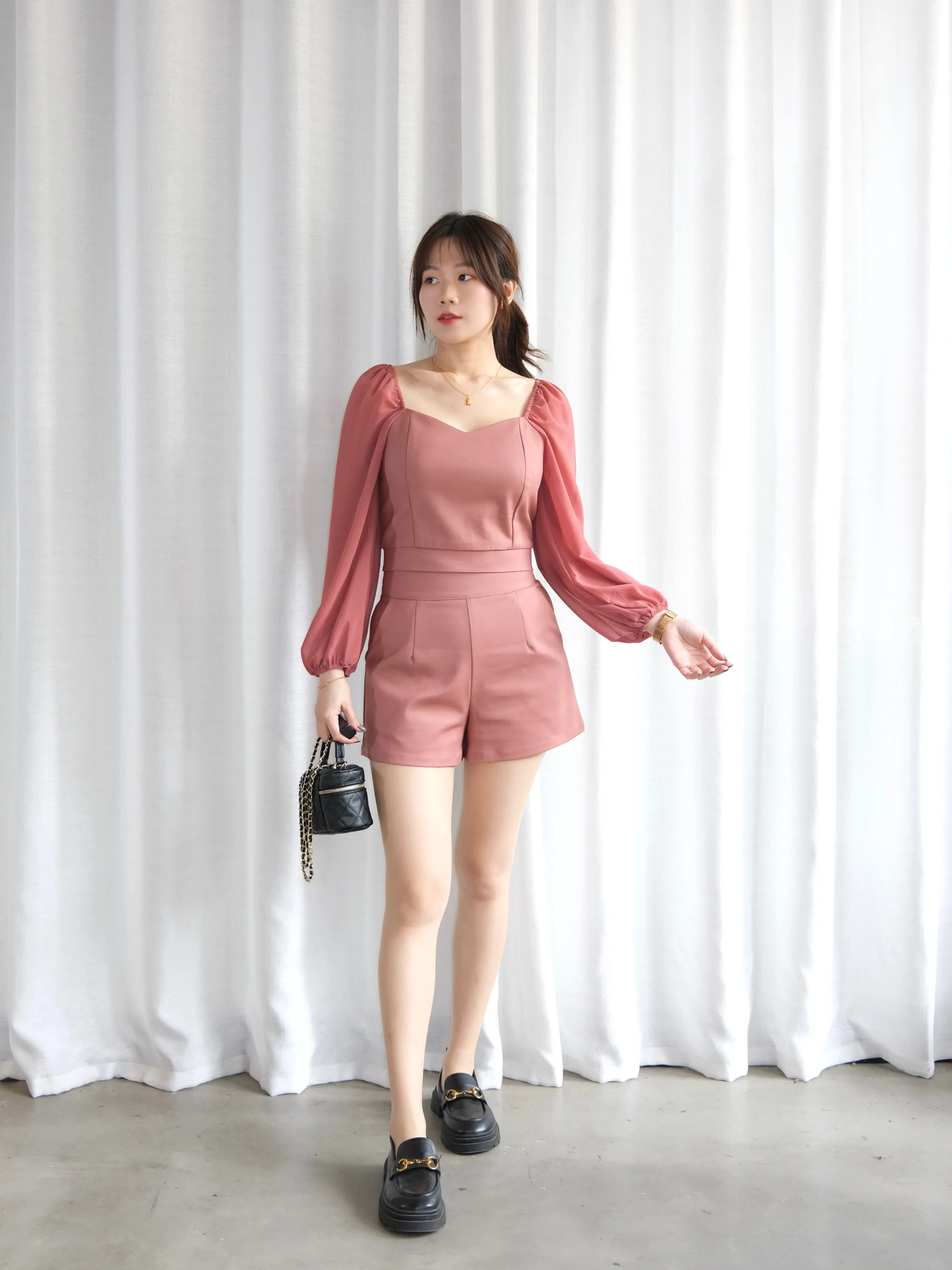 ACEWIN V-Shape High Waist Shorts (Size S-XL) 501759