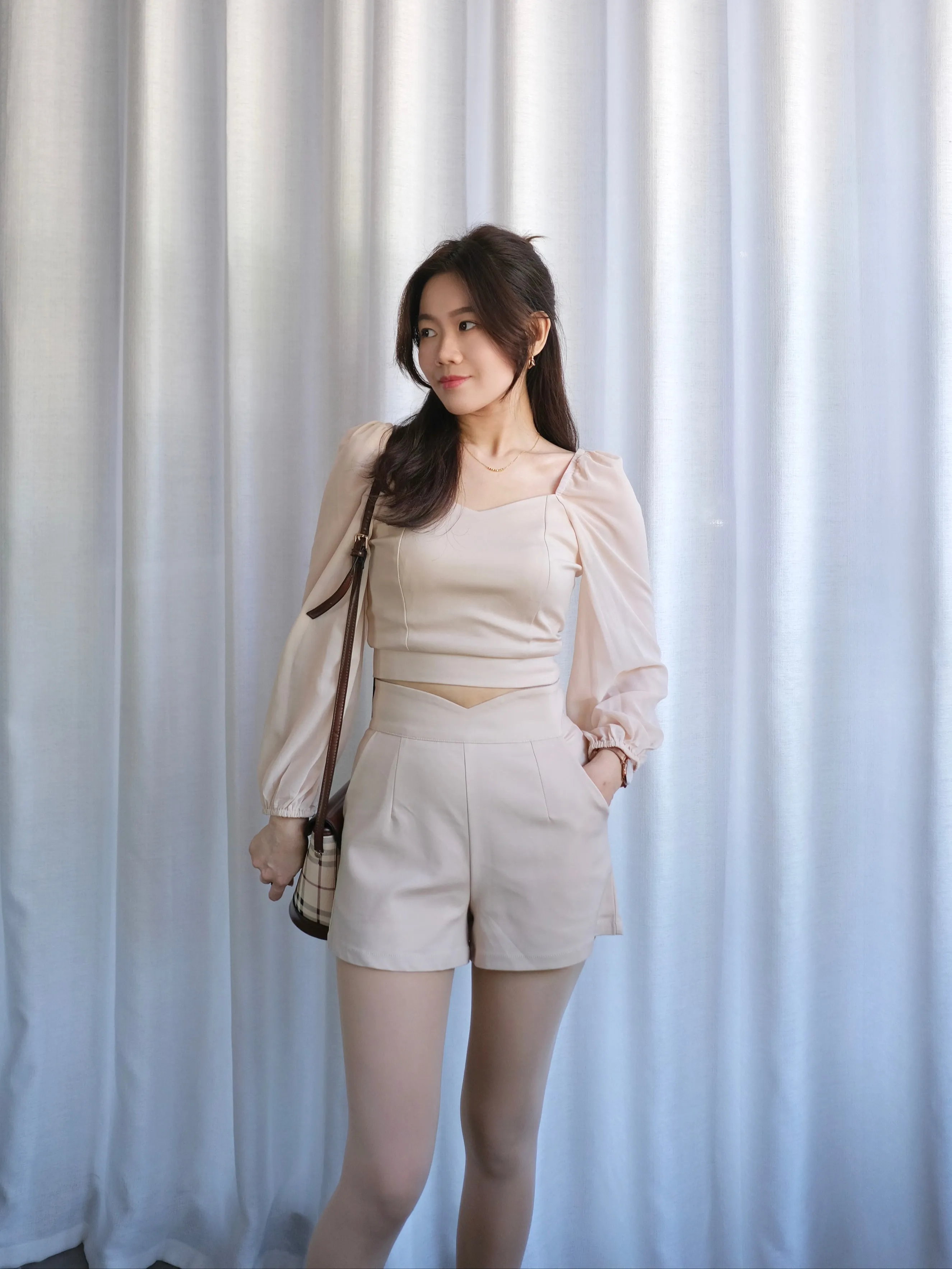 ACEWIN V-Shape High Waist Shorts (Size S-XL) 501759