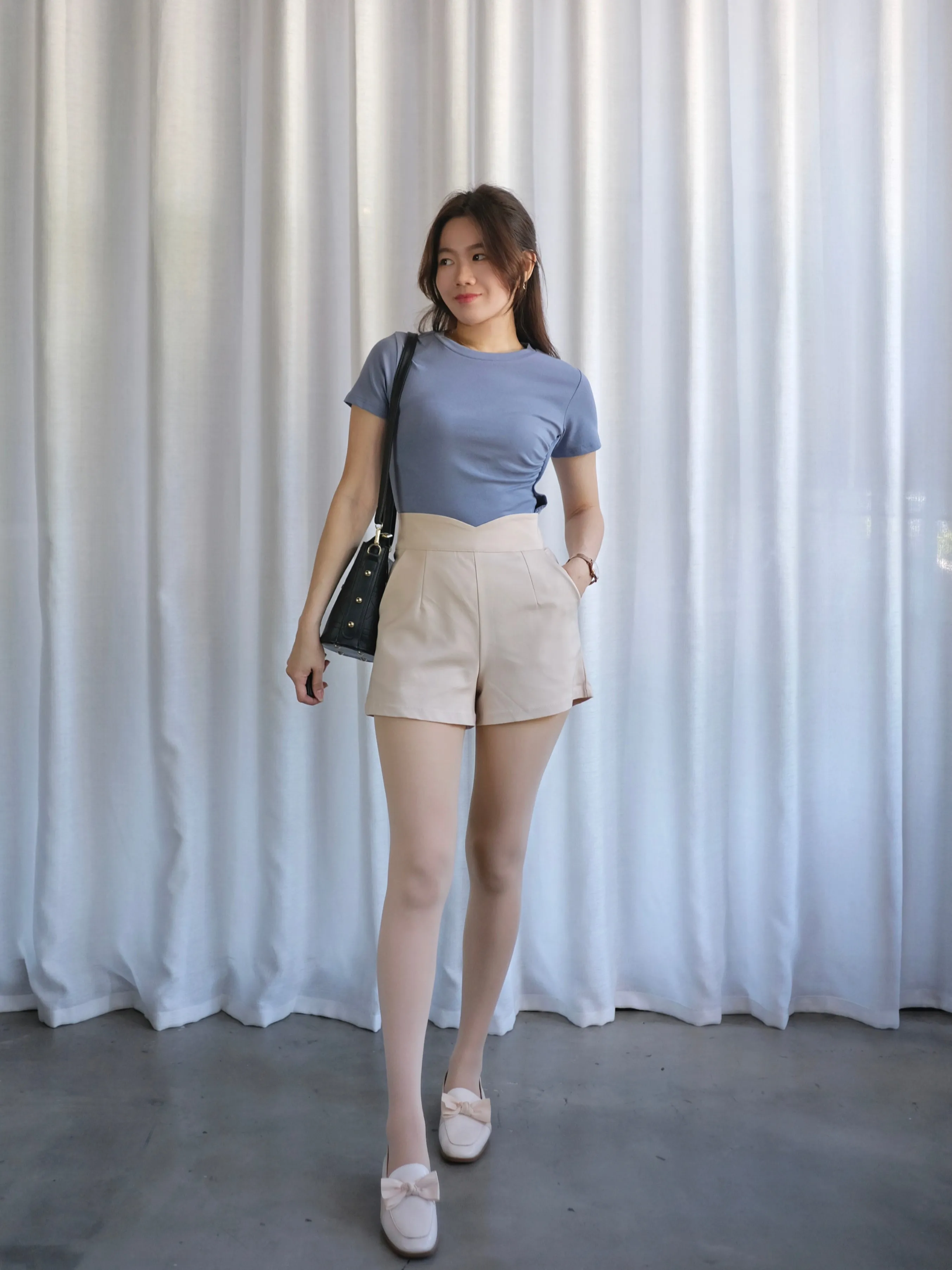 ACEWIN V-Shape High Waist Shorts (Size S-XL) 501759