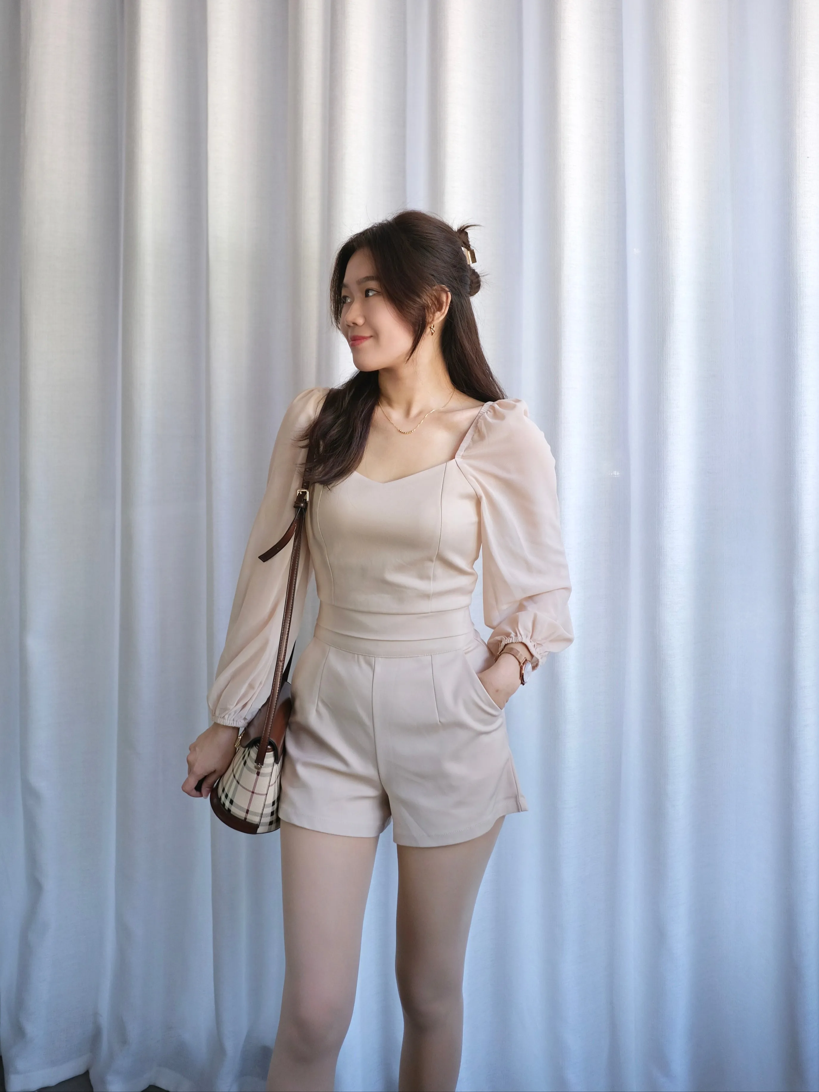 ACEWIN V-Shape High Waist Shorts (Size S-XL) 501759