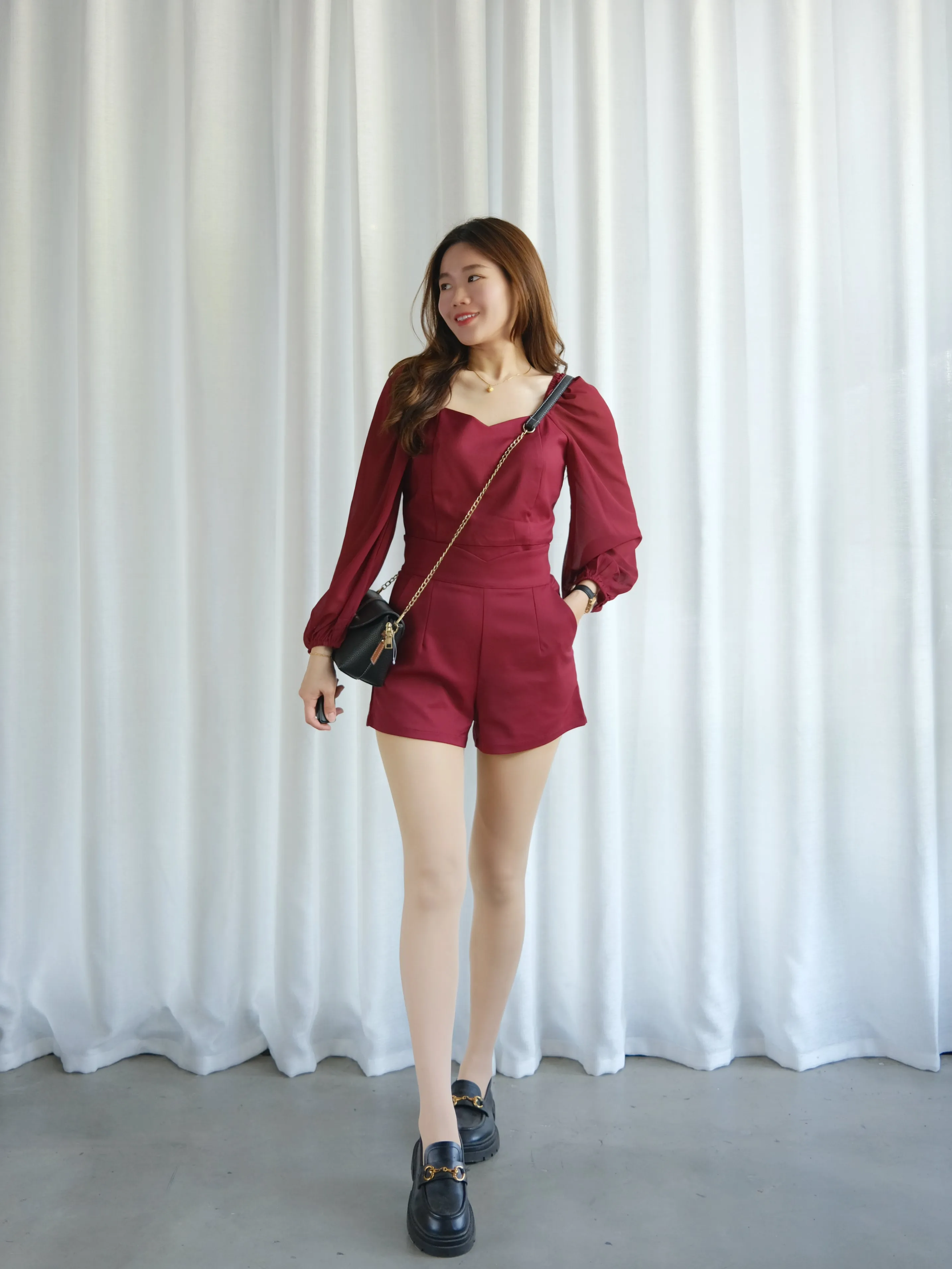 ACEWIN V-Shape High Waist Shorts (Size S-XL) 501759