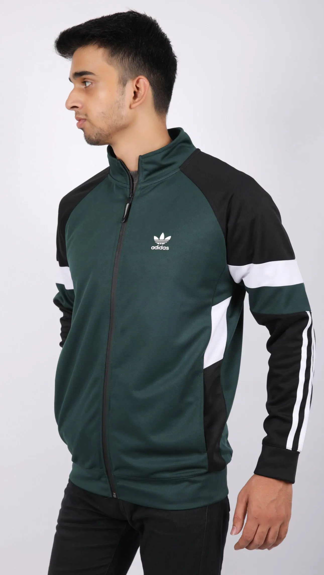 Adi Green Track Jacket - Imported