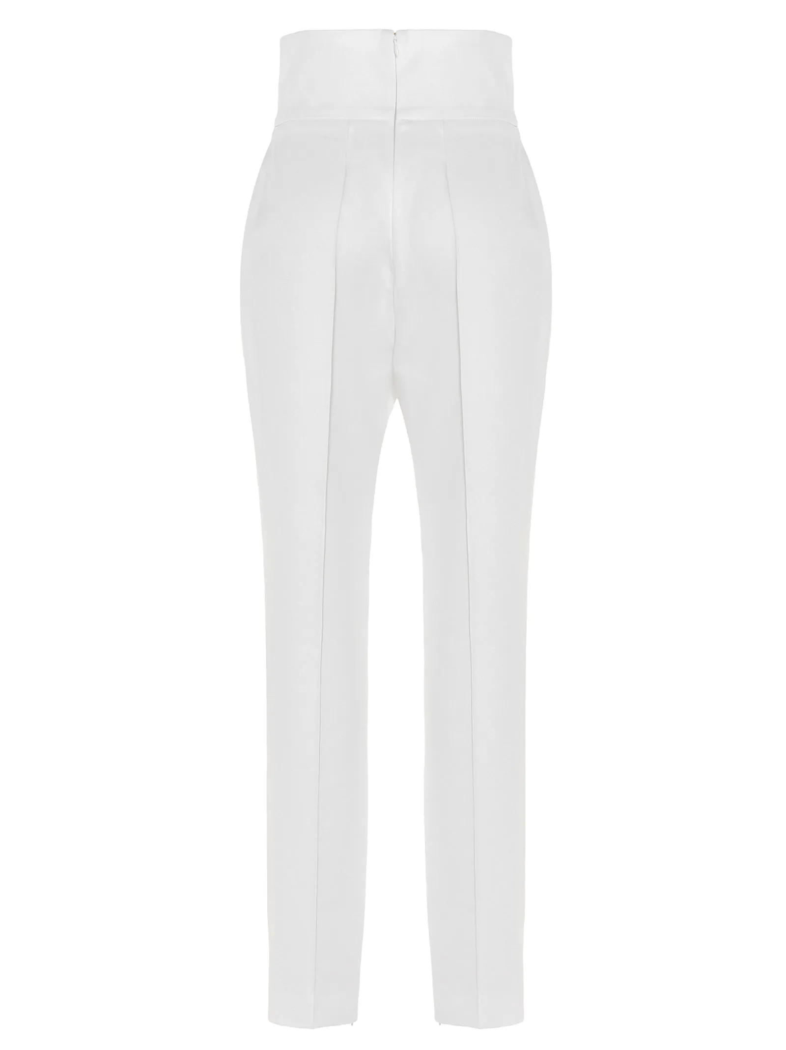 Alexandre Vauthier Pressed Crease High Waist Pants