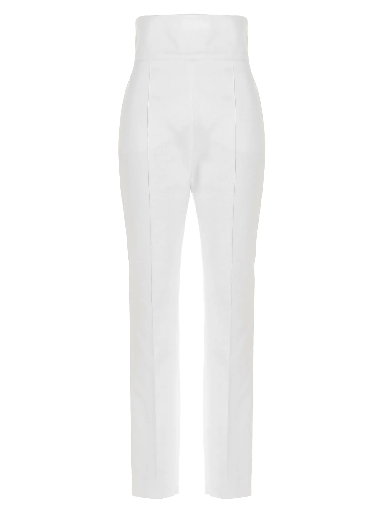 Alexandre Vauthier Pressed Crease High Waist Pants