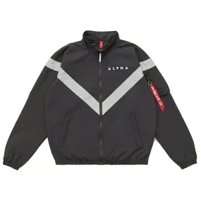 Alpha Industries Men's Black PT Track Jacket