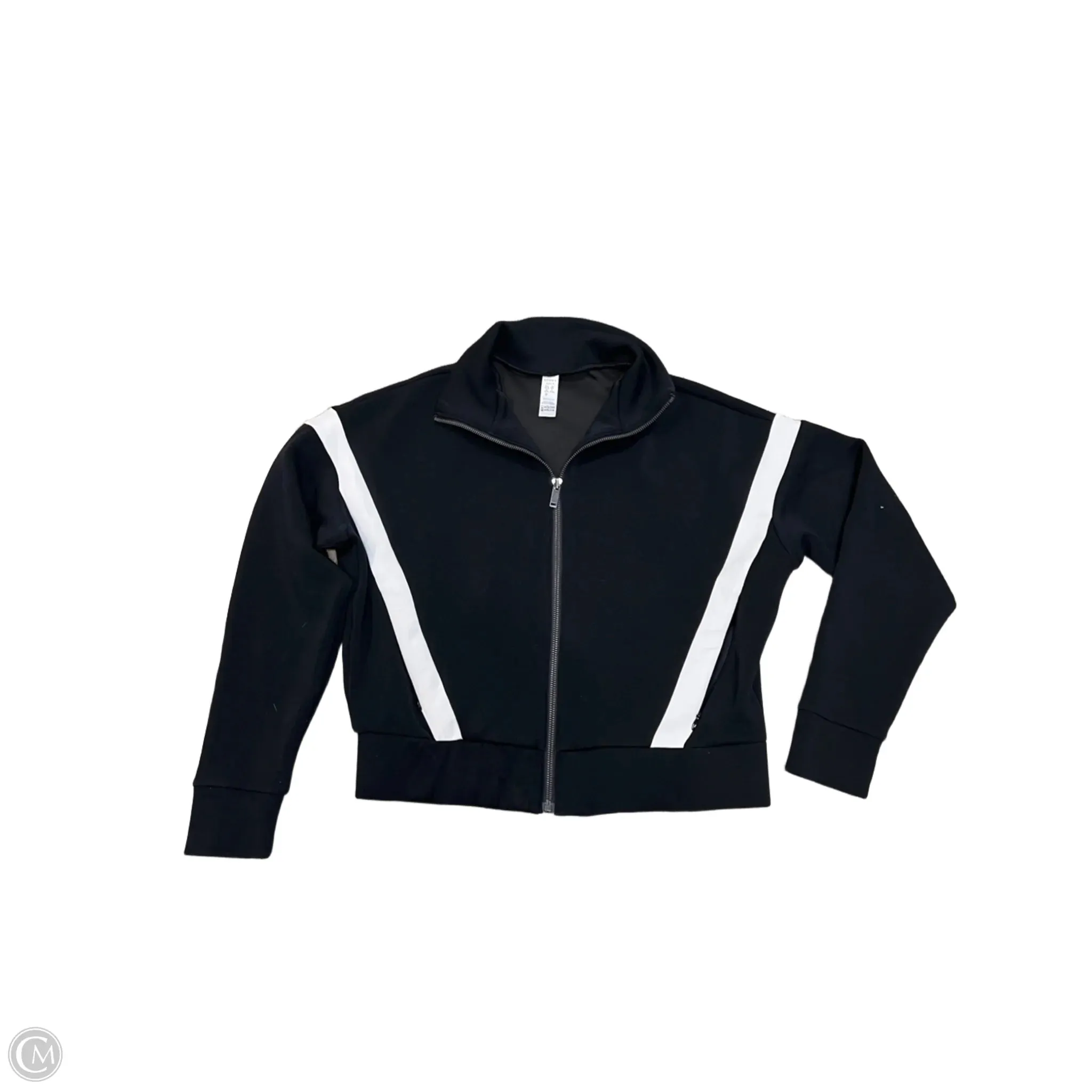 Athletic Jacket By Spanx In Black, Size: S