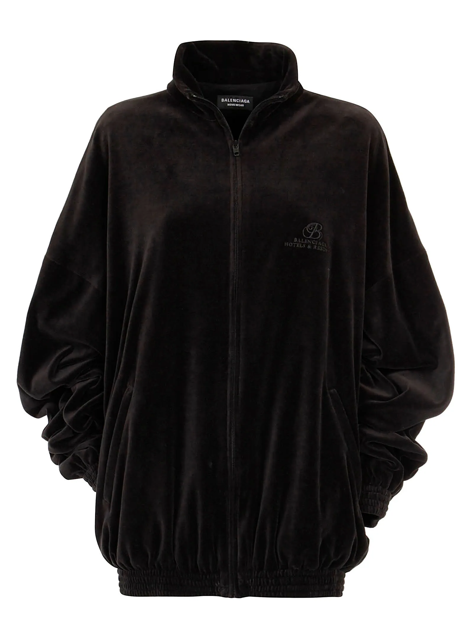 Balenciaga Velour Track Jacket