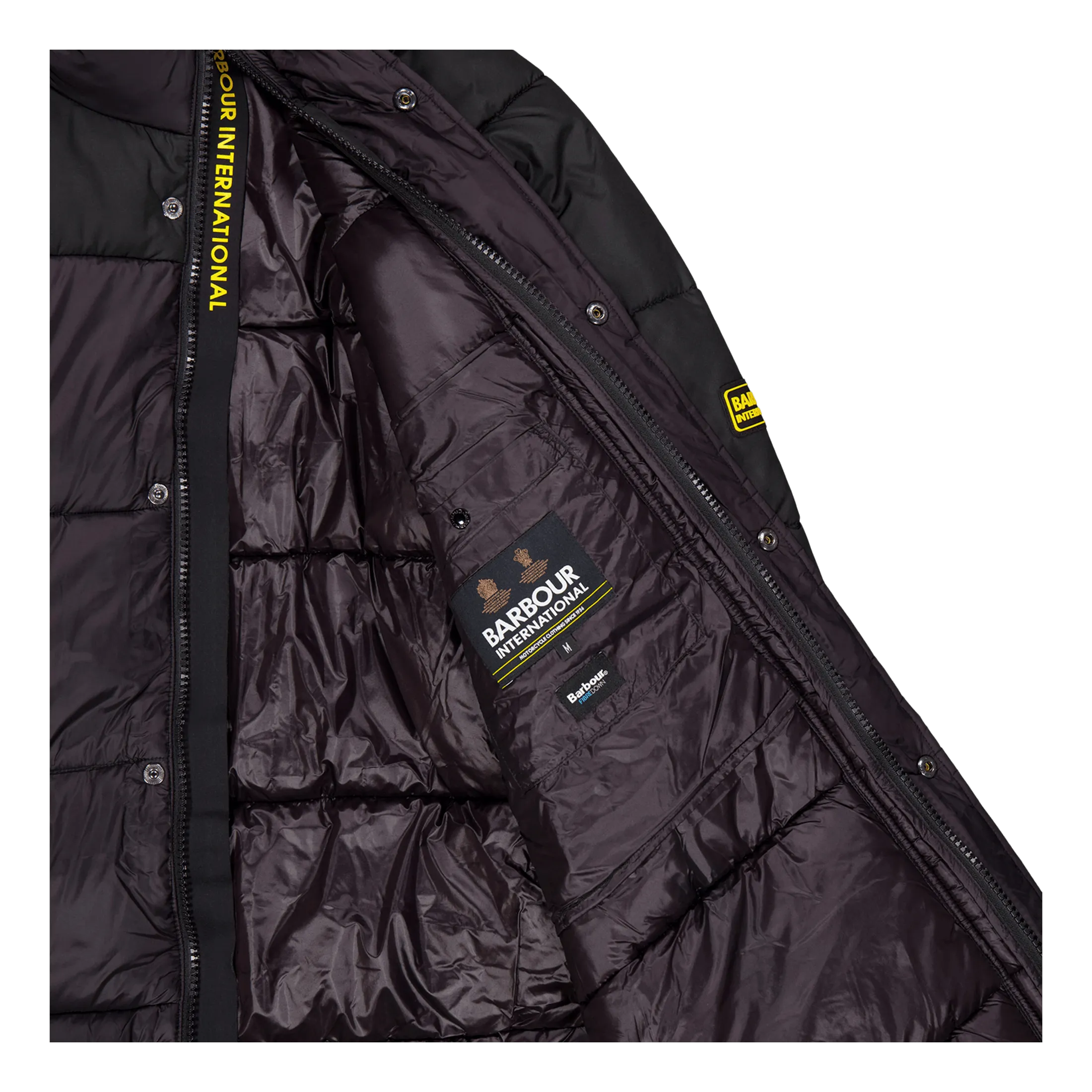 Barbour B.intl Hoxton Parka Quilt Bk12