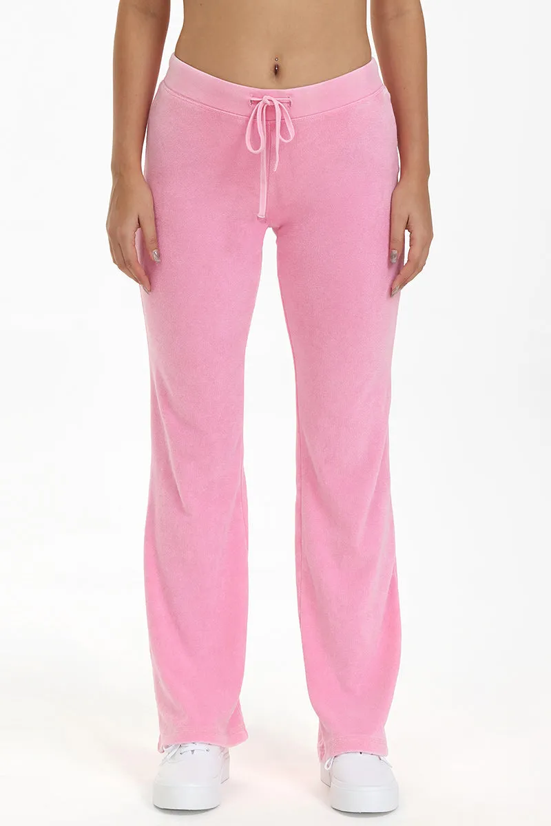 Big Bling Towel Terry Track Pants