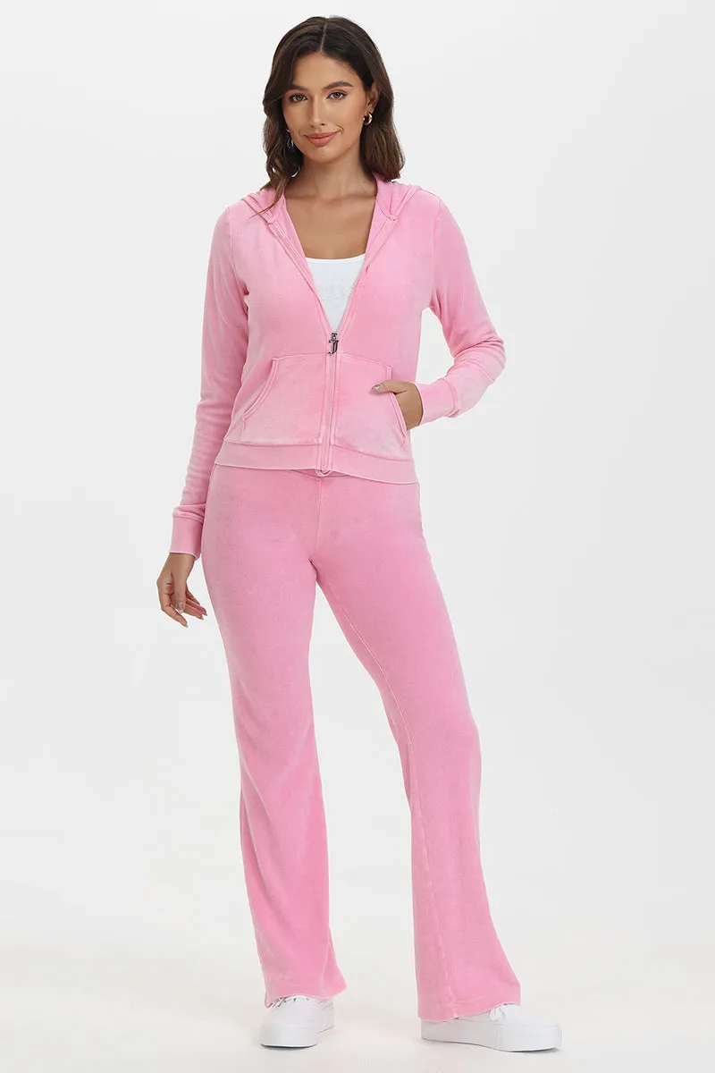 Big Bling Towel Terry Track Pants