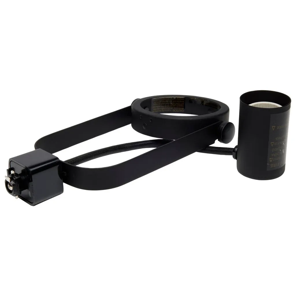 BLACK PAR30 GIMBAL RING TRACK
