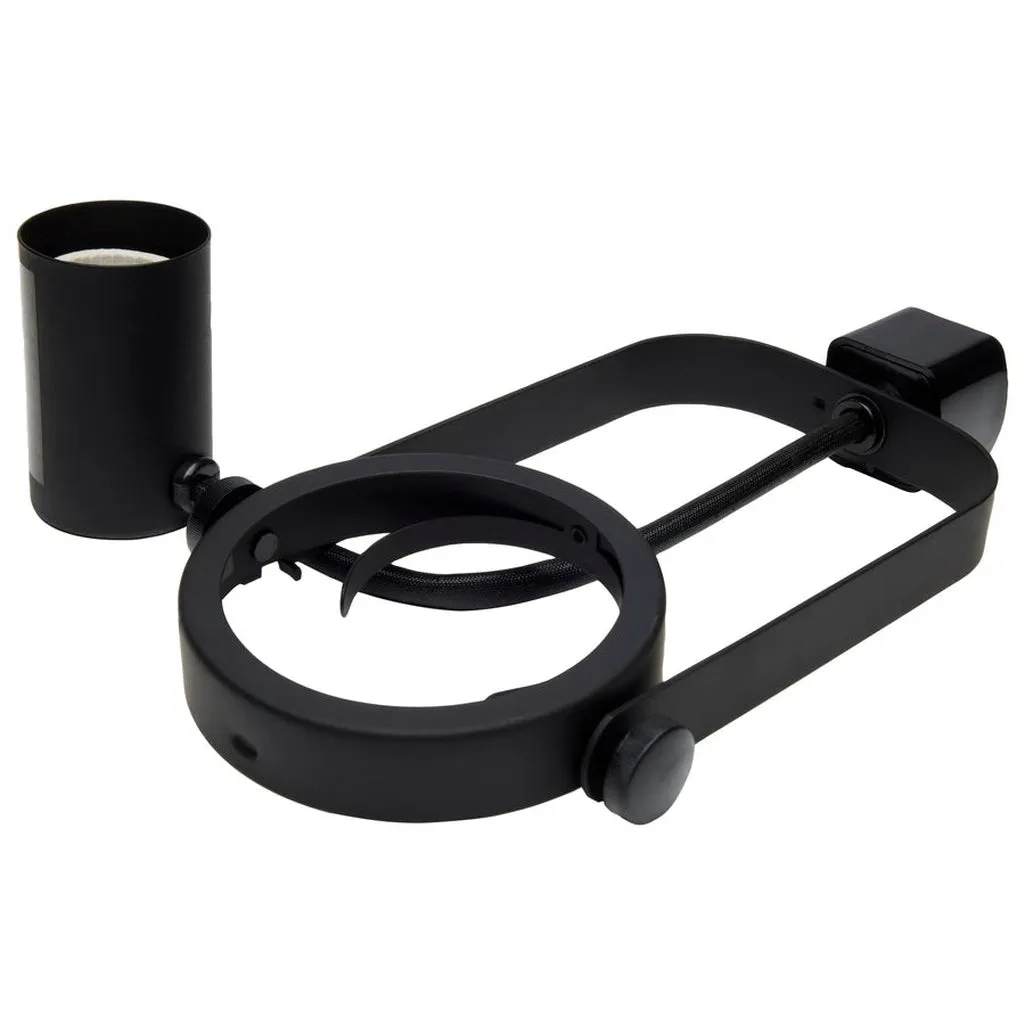 BLACK PAR30 GIMBAL RING TRACK