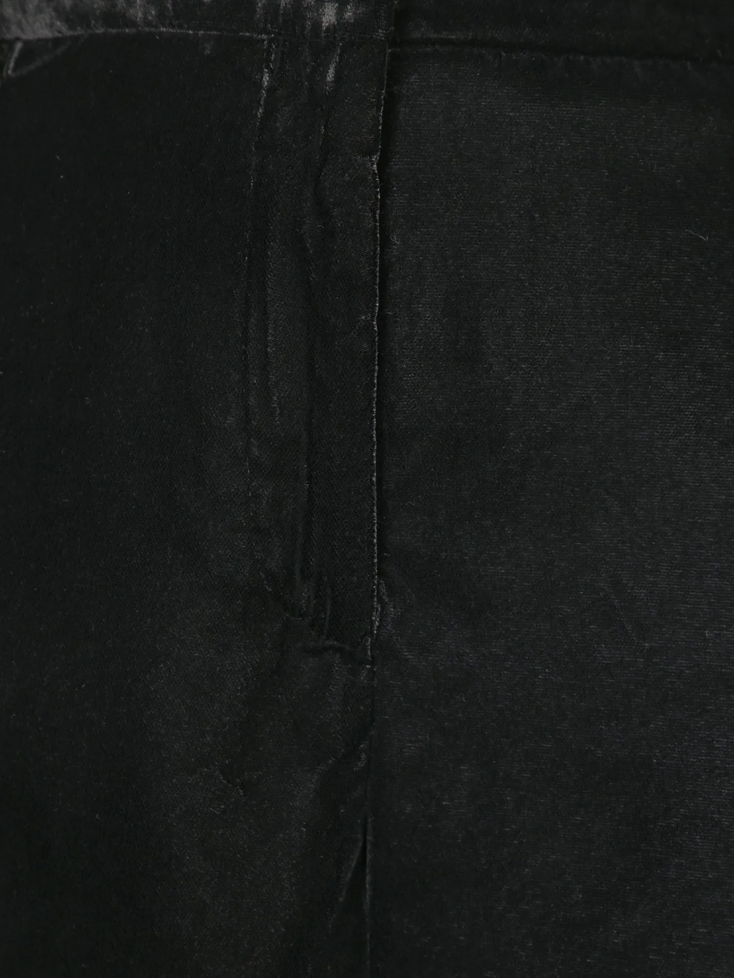 Black Velvet Palazzo Pants