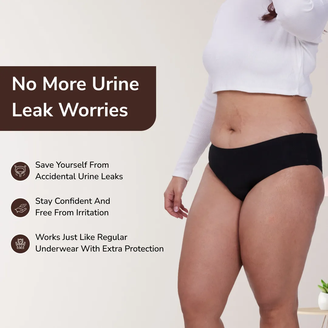 Bladder  Leakproof Underwear To Absorb Urine Leaks | Seamless Style Pack Of 3