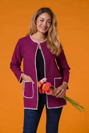 Blanket Stitch Jacket