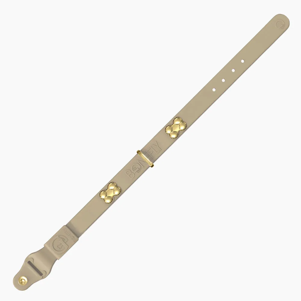 Boneflex  Signature Gold Bones Collar