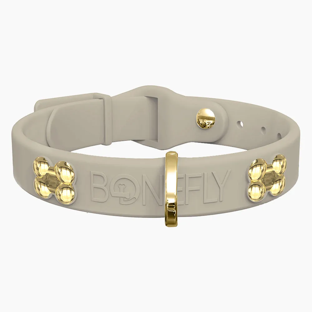 Boneflex  Signature Gold Bones Collar