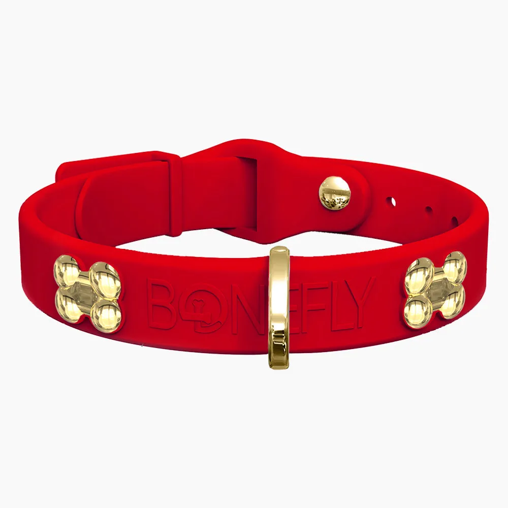 Boneflex  Signature Gold Bones Collar