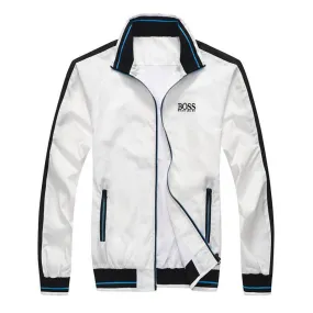 Boss Water-repellent jacket with logo statements