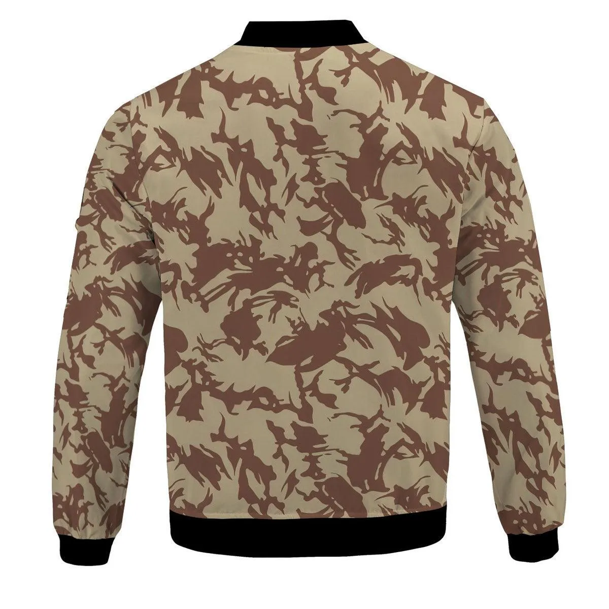 Bristish Desert (DPM) Camo Pattern Bomber Jacket
