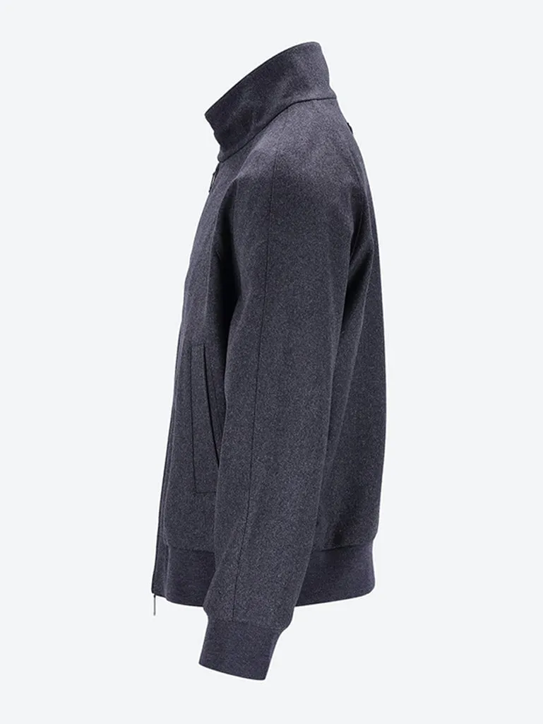 Cashmere ff embossed jacket