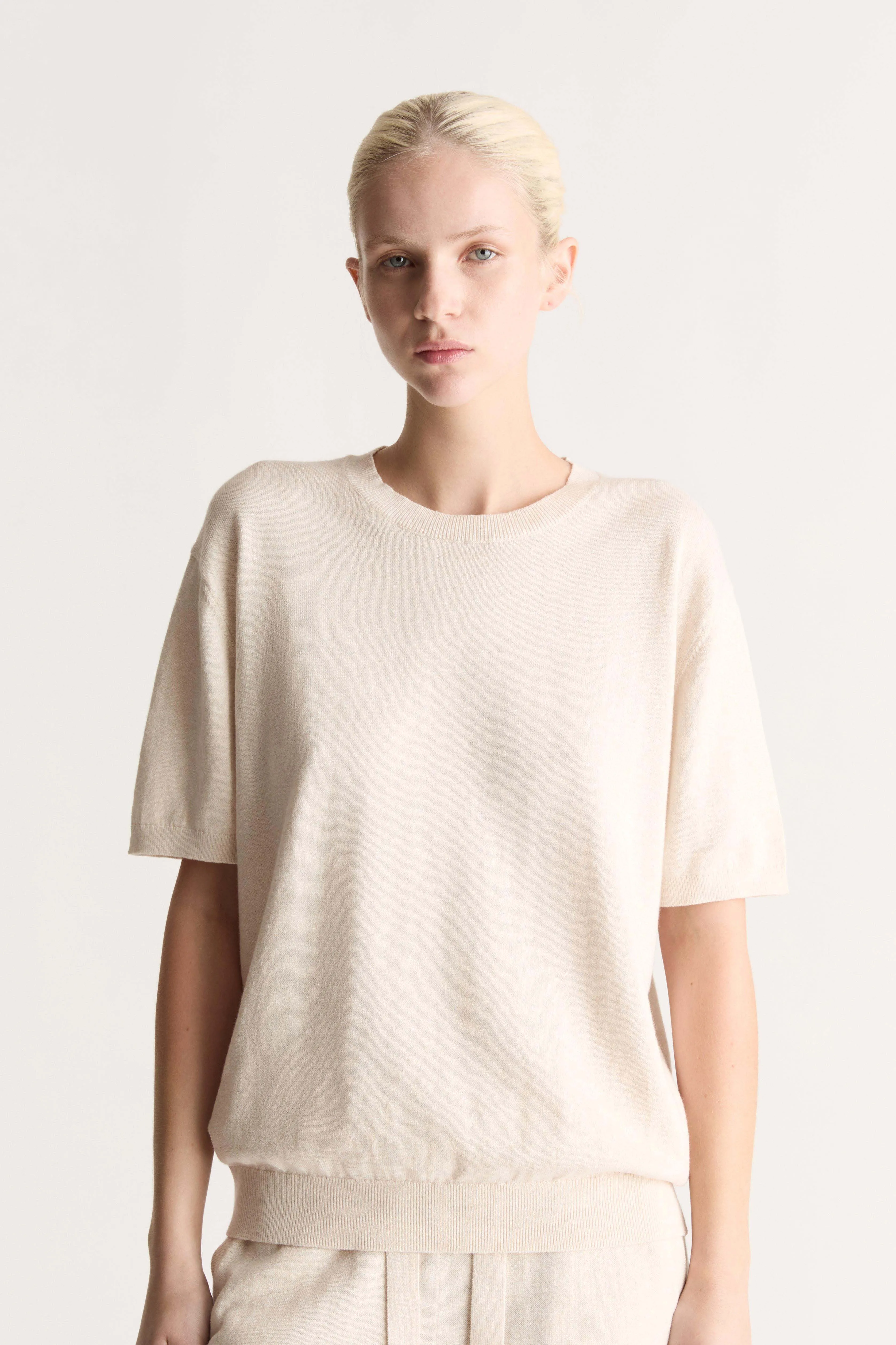 Cotton Cashmere Tee