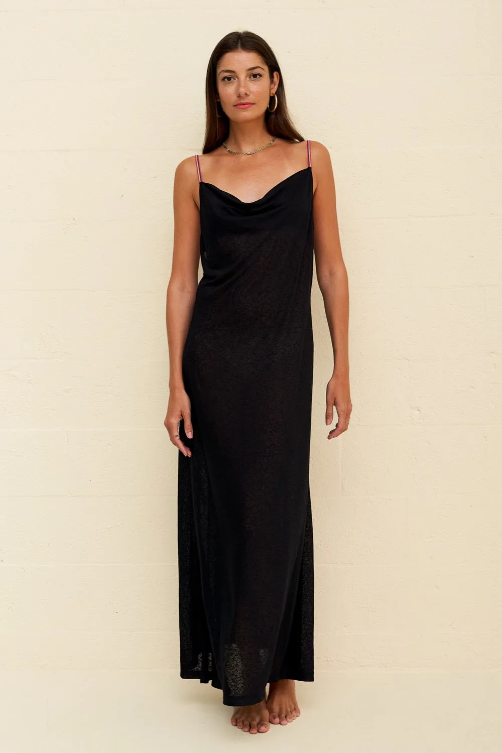Cowl Neck Slip Dress