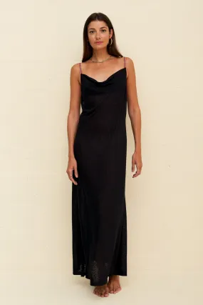 Cowl Neck Slip Dress