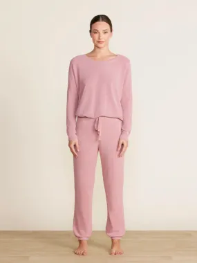 CozyChic Ultra Lite Track Pant Teaberry