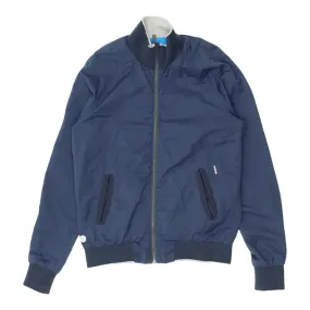 Diesel Mens Navy Reversible Track Jacket | Vintage Casual Designer Sportswear