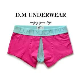 D.m Men's boxers underwear Letter Boxers