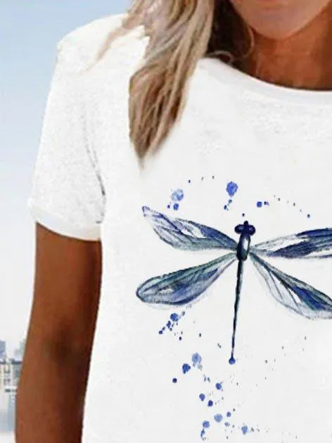 Dunnmall Cotton-Blend Casual Graphic Shirts & Tops