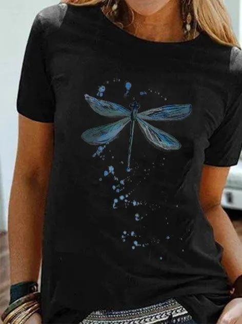 Dunnmall Cotton-Blend Casual Graphic Shirts & Tops