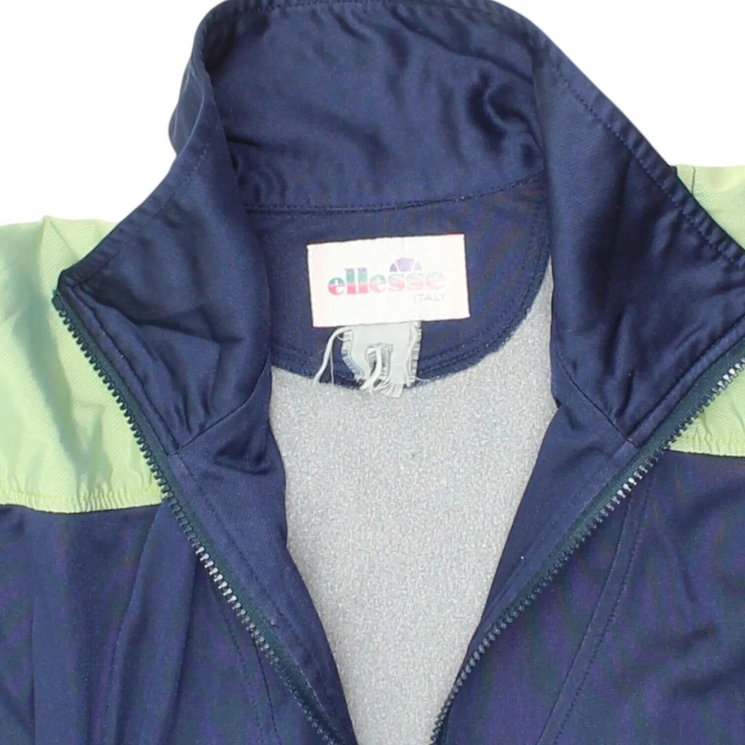 Ellesse Mens Navy Track Jacket | Vintage Tracksuit Top Sportswear VTG