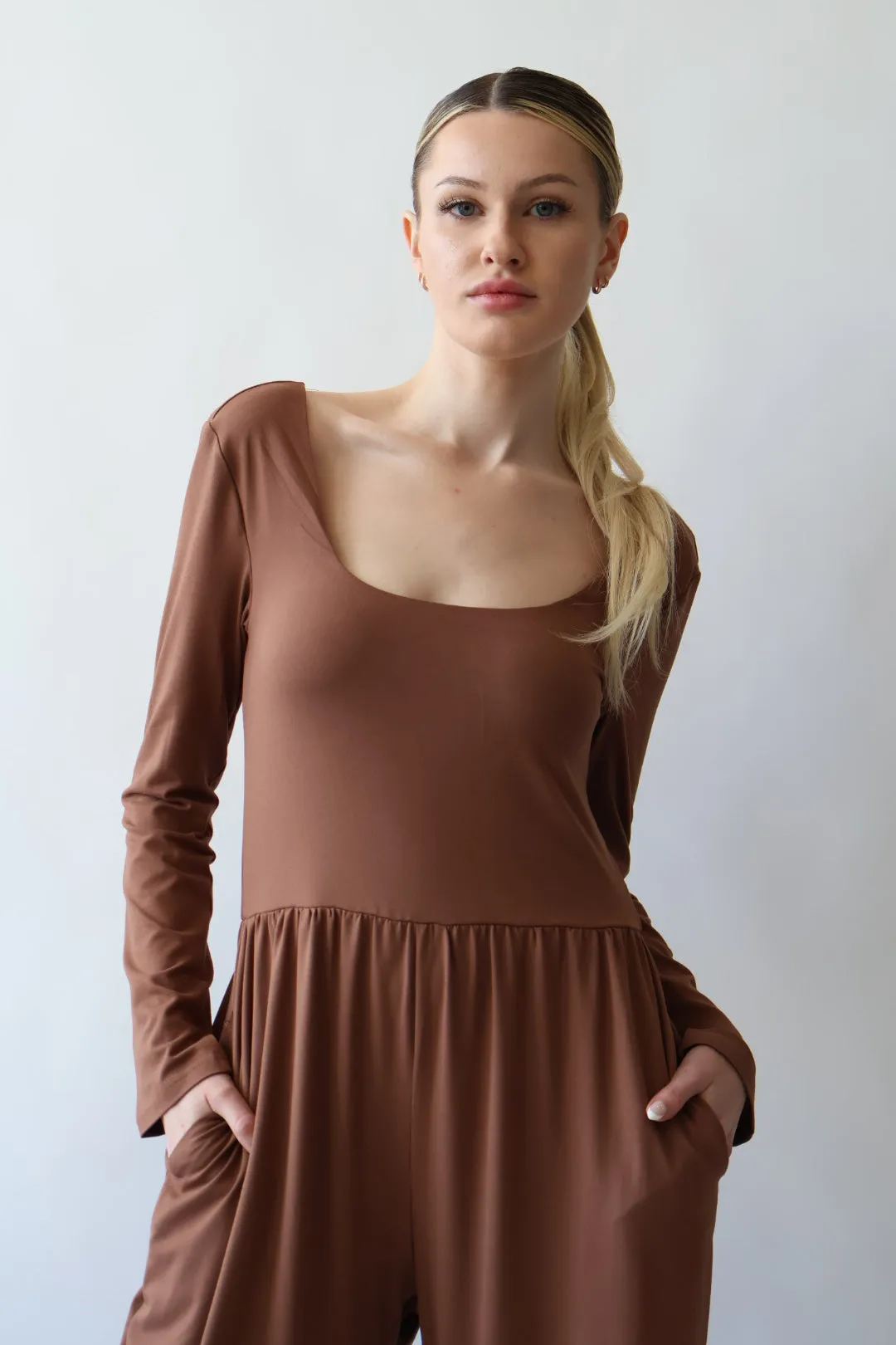 Emma Long Sleeve Everyday Jumpsuit