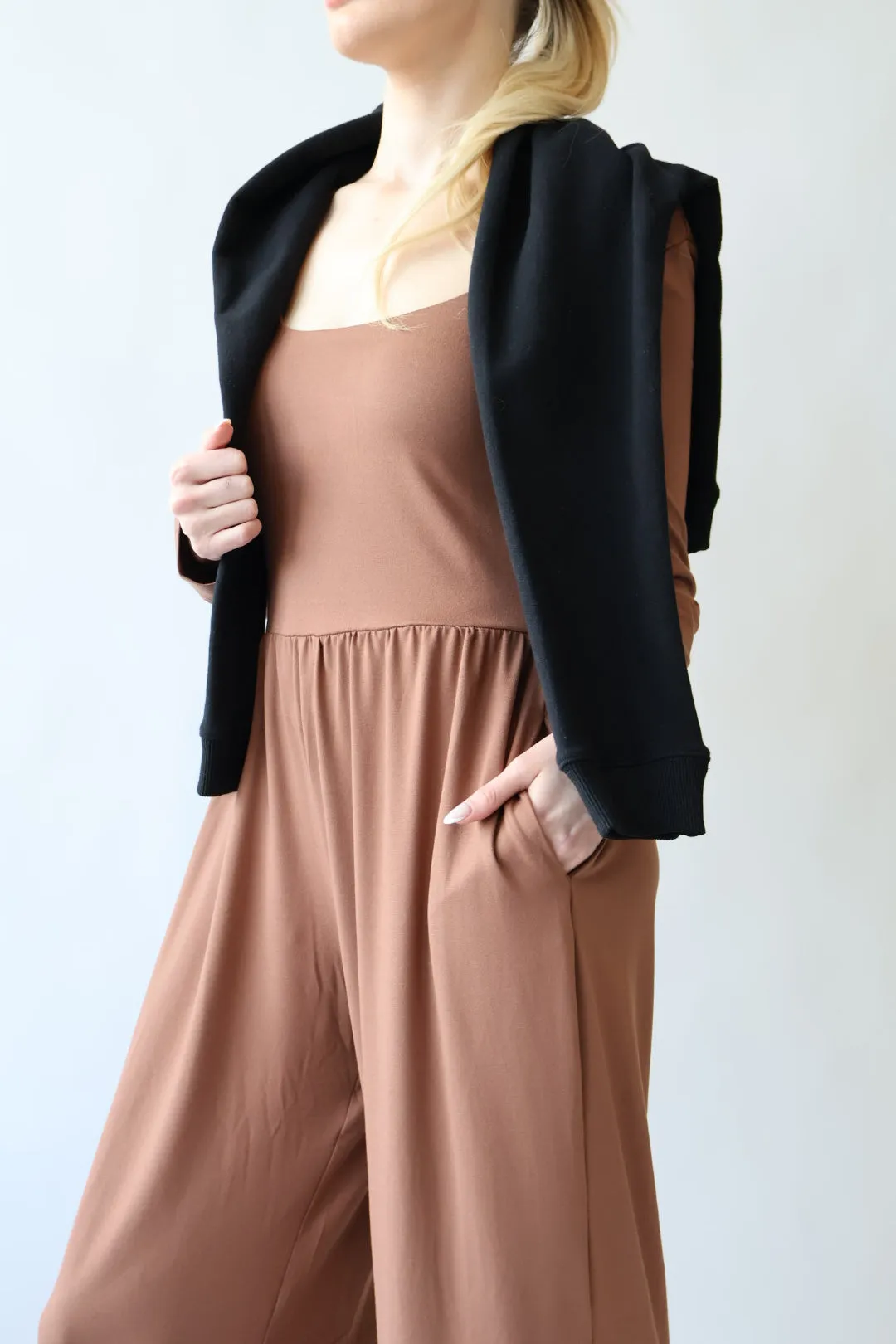Emma Long Sleeve Everyday Jumpsuit