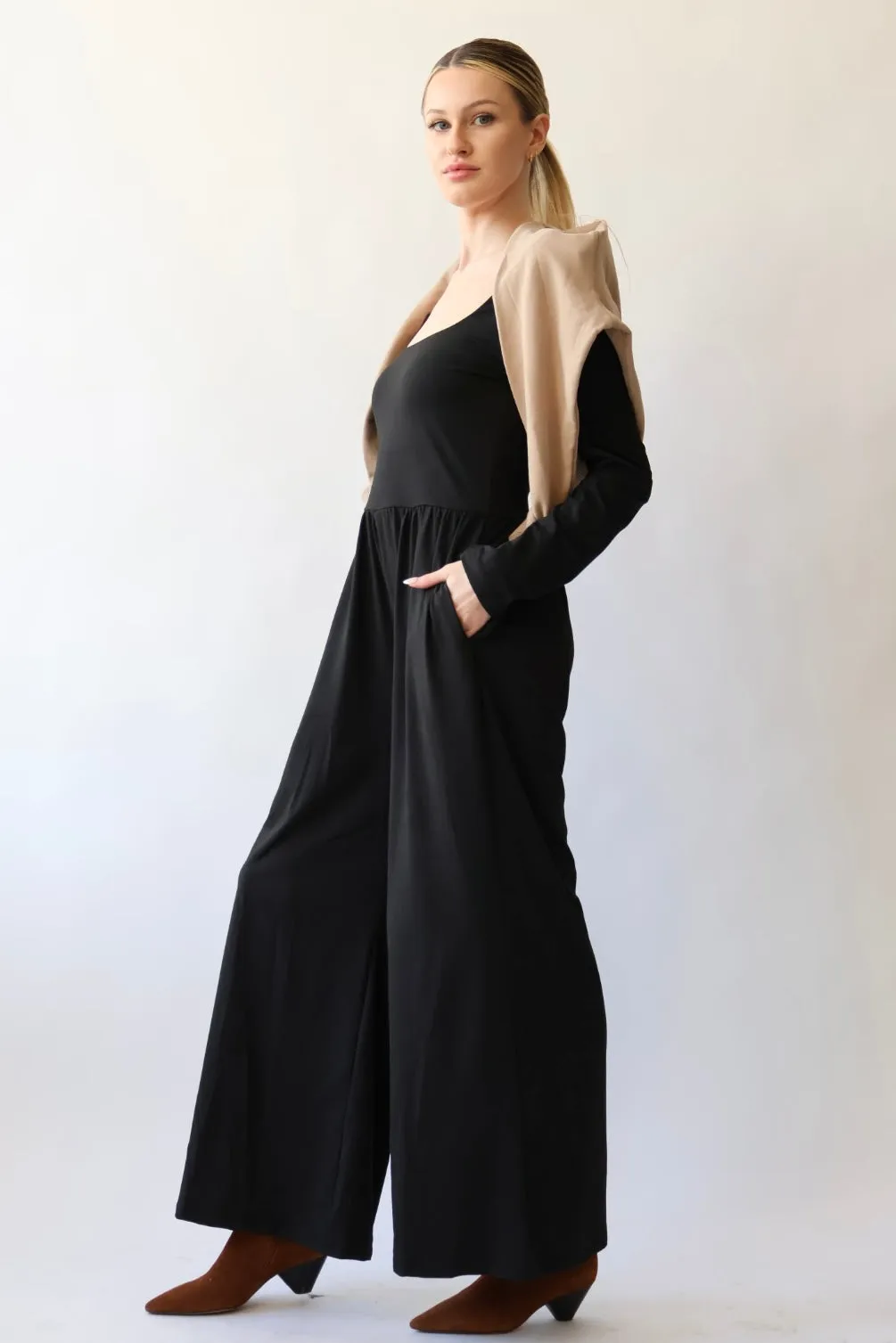 Emma Long Sleeve Everyday Jumpsuit