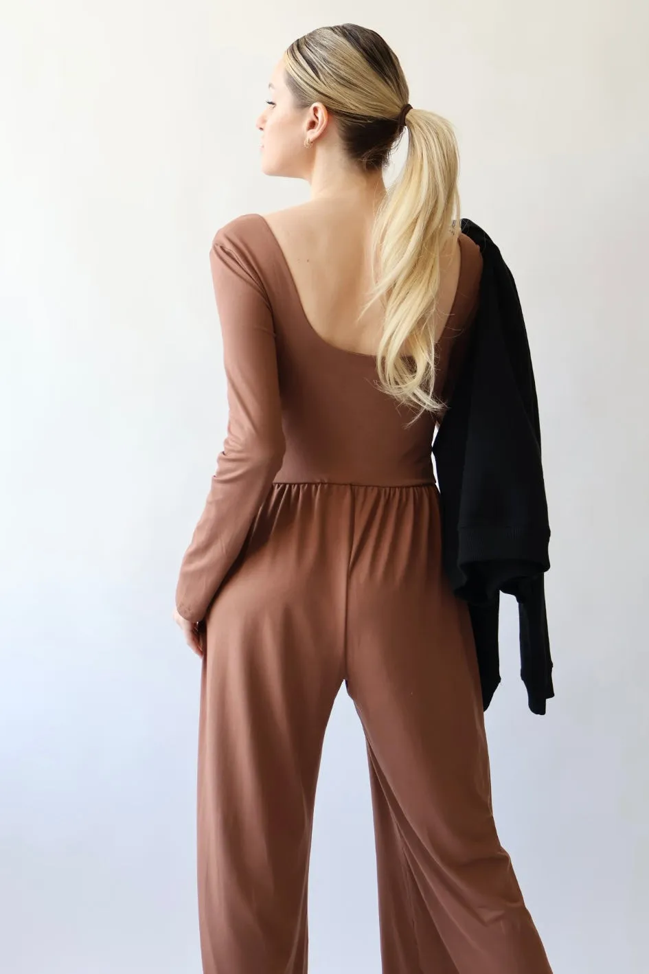 Emma Long Sleeve Everyday Jumpsuit