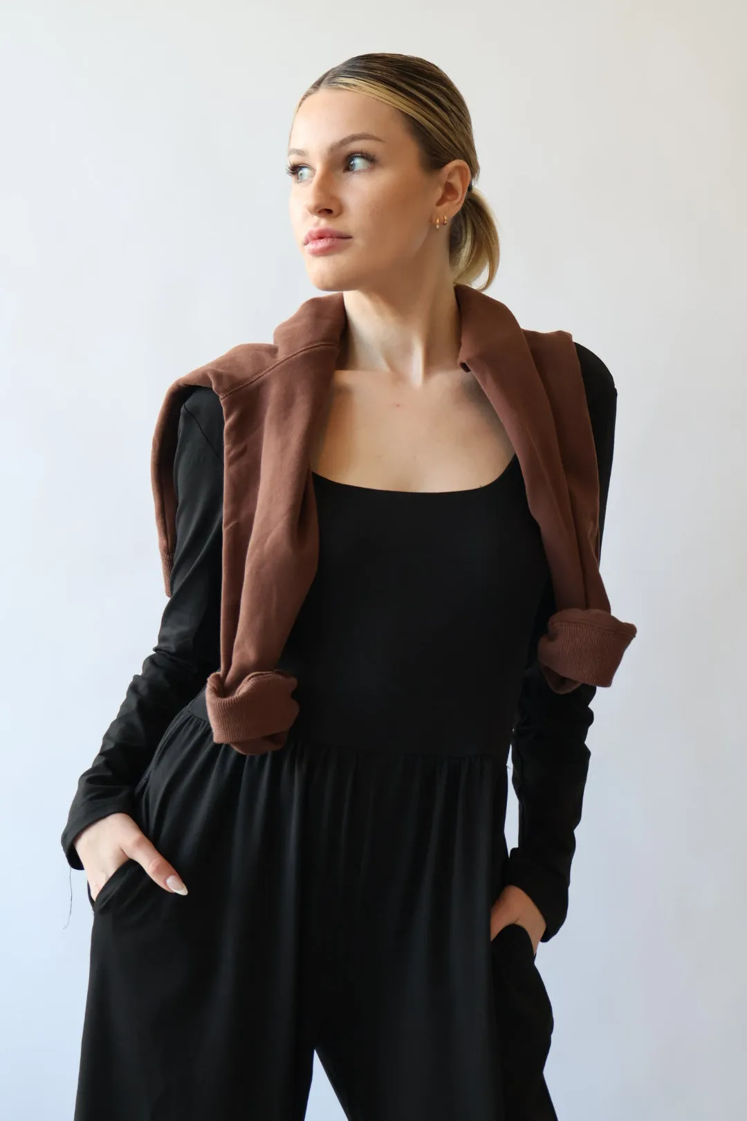 Emma Long Sleeve Everyday Jumpsuit