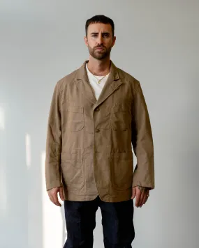 Engineered Garments Bedford Jacket Khaki/Blue PC Iridescent Heavy Twill